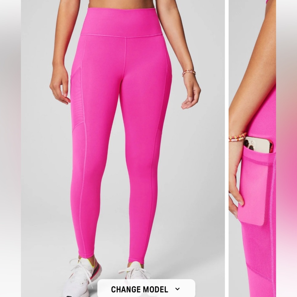 Fabletics on the go high waisted leggings with powerhold